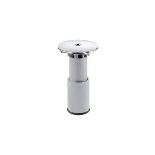 Chromfarbener Abfluss mit runder Abdeckung, ideal für Duschen. Teil der Hansgrohe-Produkte, speziell für die effiziente Wasserableitung konzipiert.